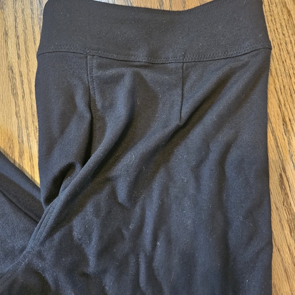 Laura ashley size 12 petite black dress pants super stretchy - Picture 2 of 8